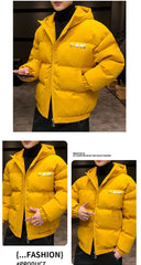 Winter Parka Men Padded Jacket Warm Puffer Jackets Outdoor Hooded Thickened Parka Coats Hombre Veste D'hiver Hommes