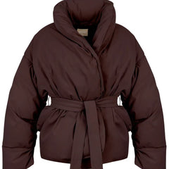 Women's Fashion Stand-up Collar Thermal Coat