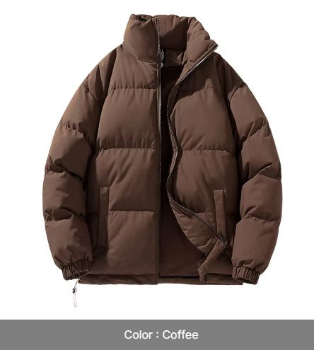 CozyChic Men’s Classic Winter Puffer